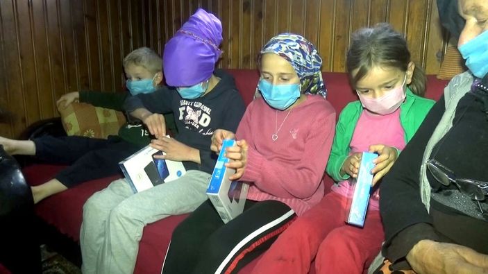 Okuma azimleriyle örnek olan 7 kardeşe destek yağıyor -4
