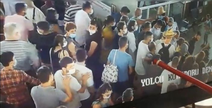 Kabataş İskelesi’nde organize yankesicilik