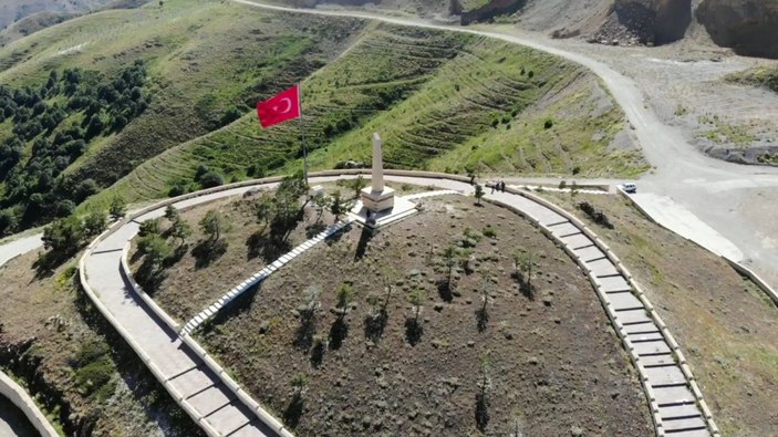 Savaşın izlerinin durduğu Kop Dağı, turizme kazandırılacak -1