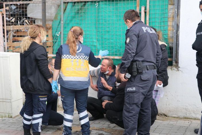 Denizli'de komşusunun kulağını ısırarak kopardı 