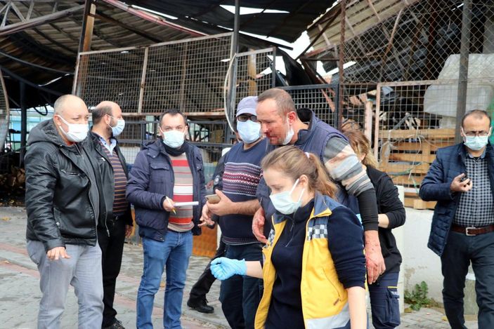 Denizli'de komşusunun kulağını ısırarak kopardı 