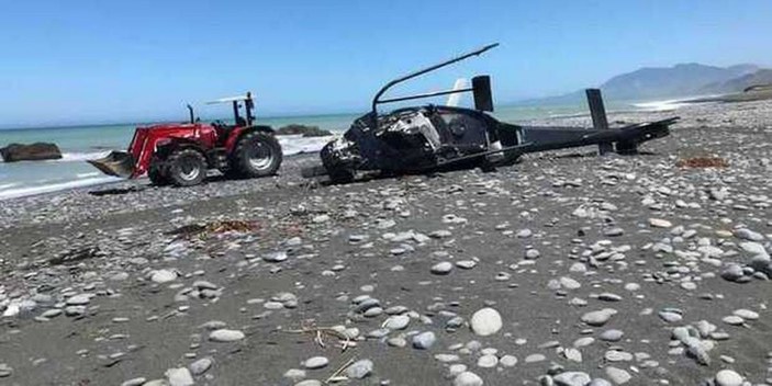 Yeni Zelanda’da helikopter düştü: 2 ölü, 3 yaralı -2