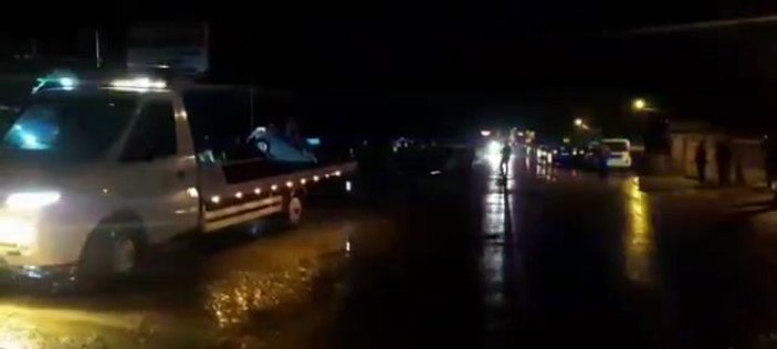 Çatalca'da kopan kamyonetin kapağı otomobile çarptı: 1 ölü -1