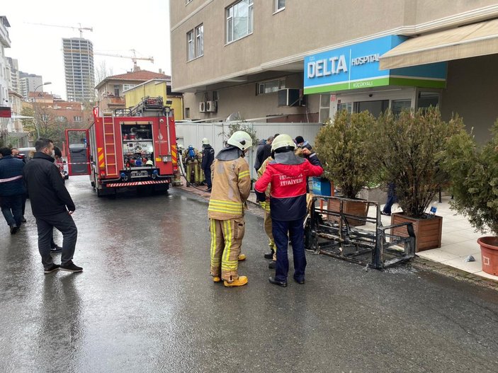 Fotoğraflar//Maltepe'de özel hastanede yangın (2) -4