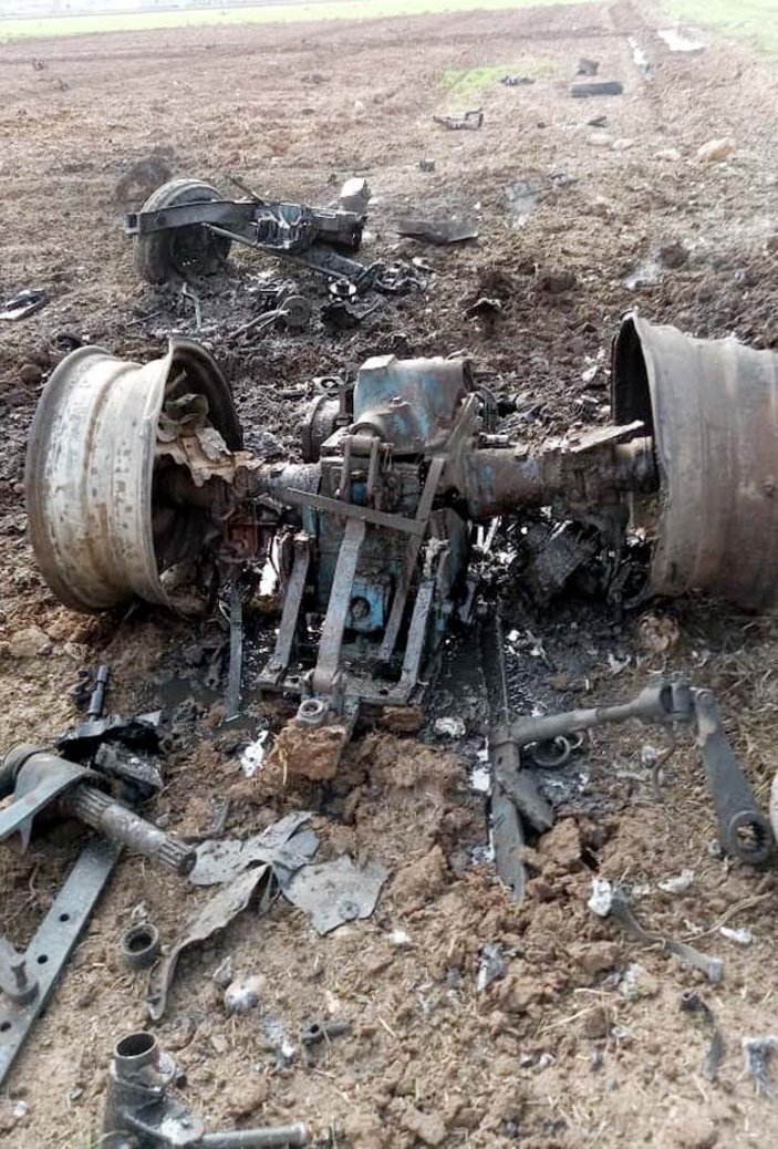 Cerablus'ta bomba yüklü traktör imha edildi, PKK/YPG'nin hain planı ve hücresi deşifre oldu -4