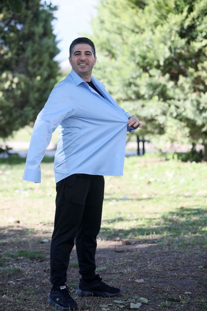 Arkadaşlarının bir sözü üzerine 7 ayda 45 kilo verdi -4