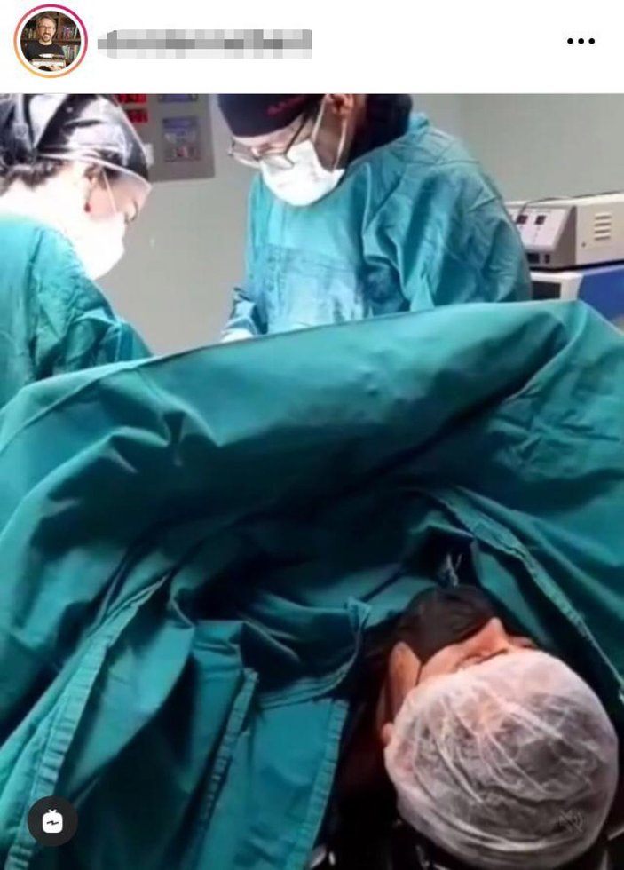 Ameliyat sırasında 'Gesi Bağları'nı söyleyen hastanın görüntüleri sosyal medyada ilgi gördü -5