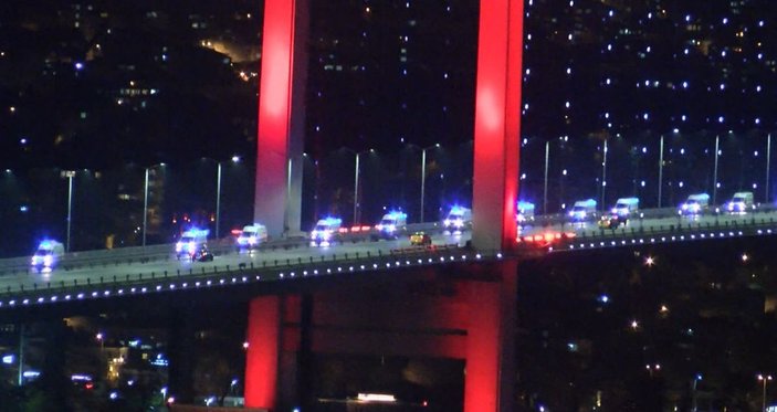 Ankara'dan yola çıkan 61 ambulans İstanbul'a geldi -2