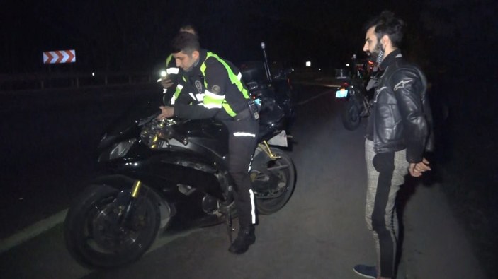 Bursa'da polisten kaçan motosikletli, 21 kilometre sonra yakalandı