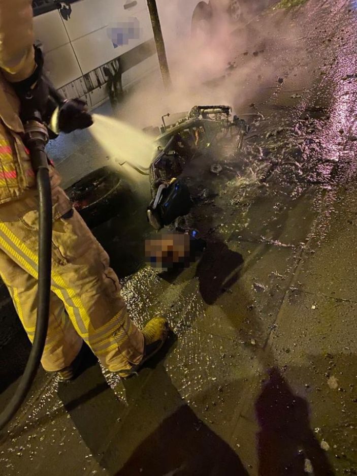 (Özel) İstanbul’da kundakçı dehşeti kamerada -7