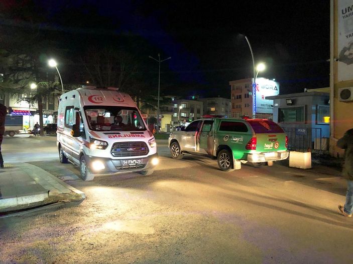 Taksiciye silahlı saldırı, güvenlik kamerasında -5