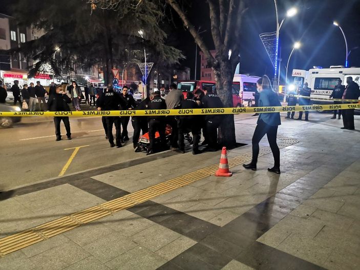 Taksiciye silahlı saldırı, güvenlik kamerasında -4