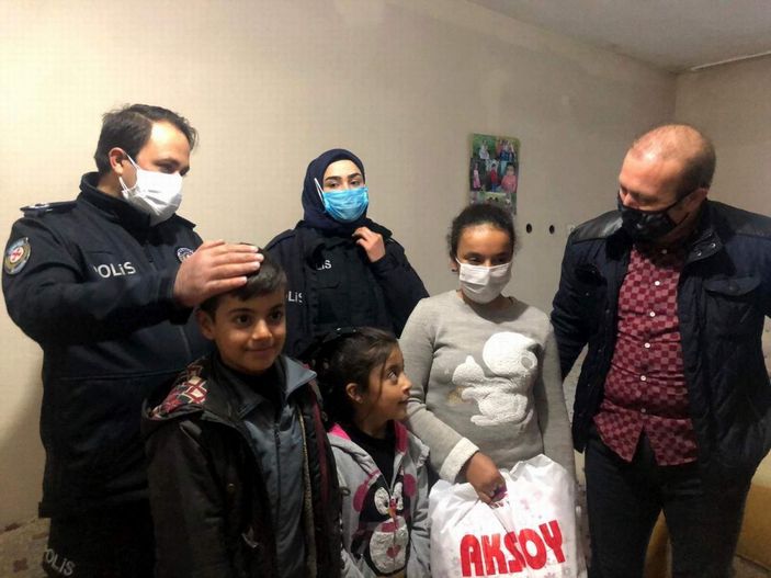 Siirt'te 155'i arayan Rabia'ya doğum günü sürprizi