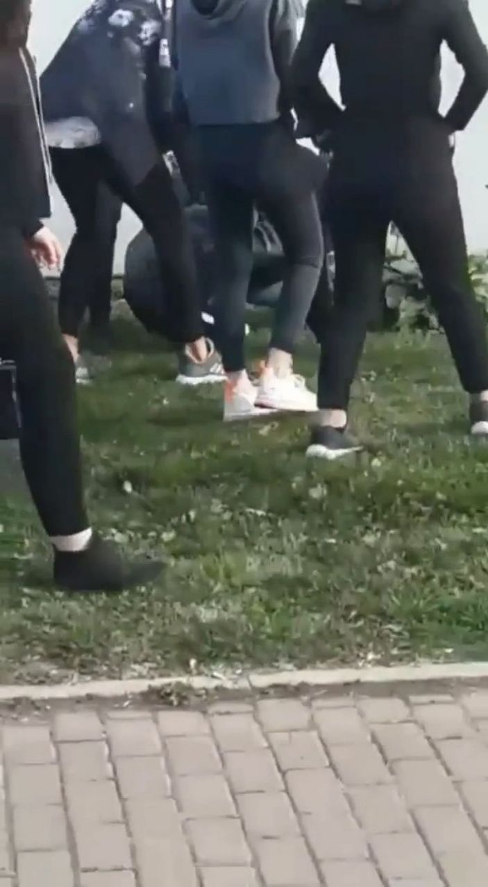 Bursa’da kızların sevgili kavgası