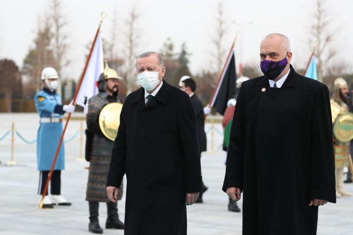 Cumhurbaşkanı Erdoğan, Arnavutluk Başbakanı Rama'yı kabul etti -9