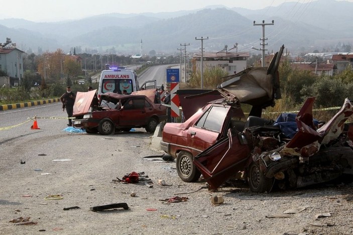 Muğla’da trafik kazası: 2 ölü, 3 yaralı -10