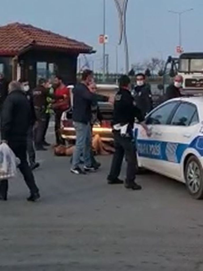 d Rize'de kaçırıp dövdükleri şahsı yola atarken yakalandılar