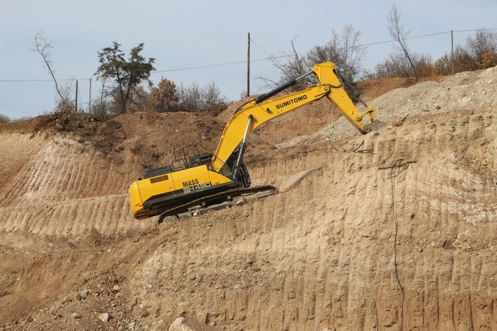 Karadeniz ile İç Anadolu arasındaki ulaşımı rahatlatacak yolda çalışmalar sürüyor -8