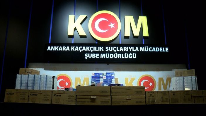 Ankara'da kaçak diş macunu operasyonu: 2 gözaltı -1