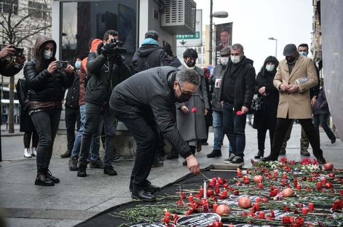 Hrant Dink öldürülüşünün 14'üncü yılında anıldı -8