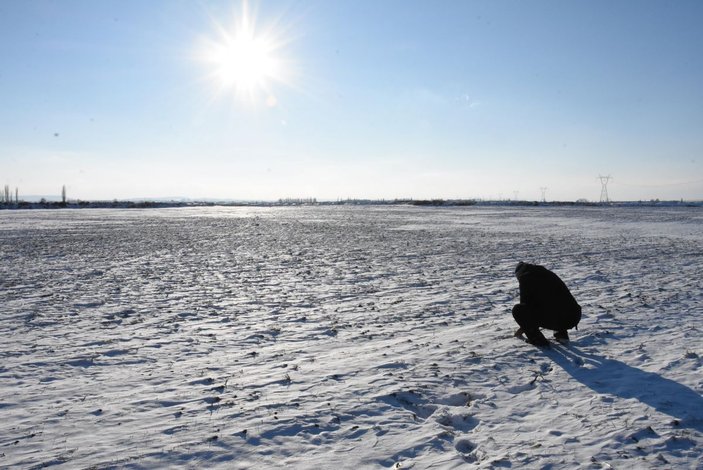 Kar yağışı kuraklık endişesi taşıyan çiftçiye ‘cansuyu’ oldu -9