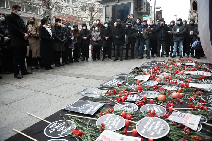 Hrant Dink öldürülüşünün 14'üncü yılında anıldı -3
