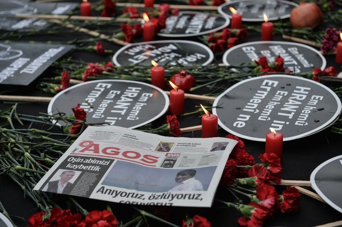 Hrant Dink öldürülüşünün 14'üncü yılında anıldı -2