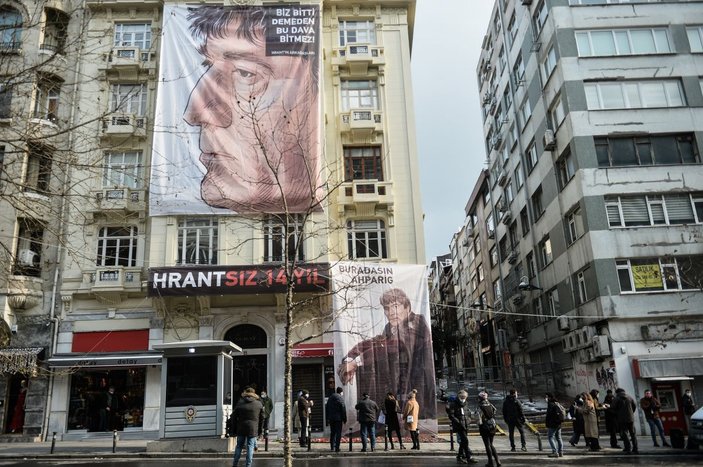 Hrant Dink öldürülüşünün 14'üncü yılında anıldı -7