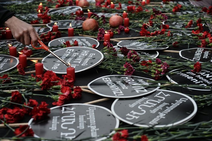 Hrant Dink öldürülüşünün 14'üncü yılında anıldı -10