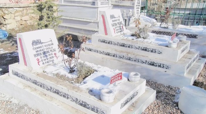 Elazığ'daki depremde hayatını kaybedenler, mezarları başında anıldı -6