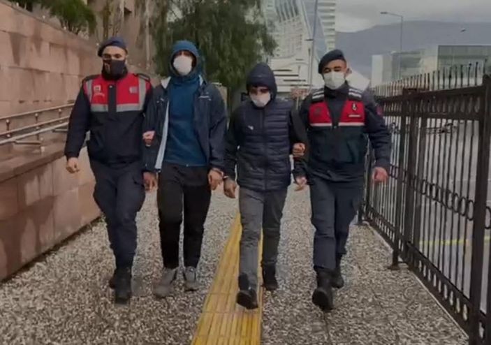 İnşaat hırsızlarını jandarma yakaladı -1