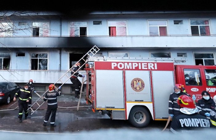 Bükreş’te pandemi hastanesinde yangın: 4 ölü -5