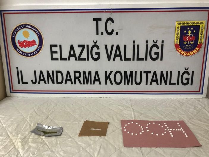 d Elazığ'da uyuşturucu satıcılarına operasyon: 2 gözaltı -1