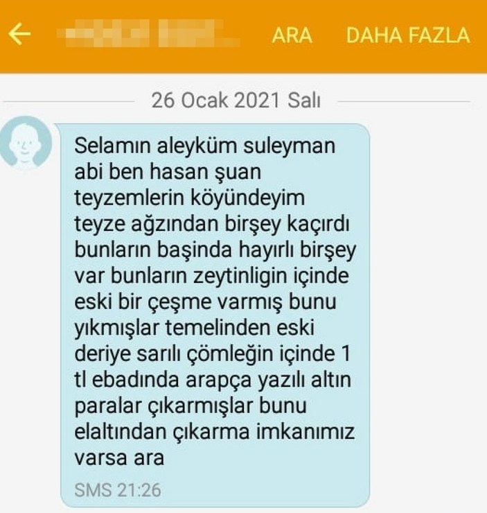 İznik'te 'Altın Bulduk' mesajıyla dolandırıcılık -4