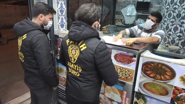 Fatih'te kulüp lokalinde kumar oynayanlara baskın