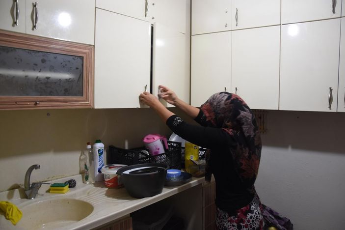 Evi yanan aileye yardım eli uzandı -5
