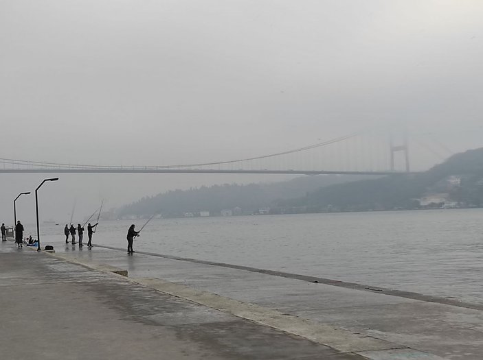 İstanbul Boğazı'nda sis  -7