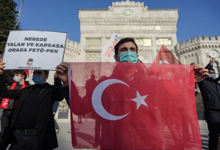 Beyazıt Meydanı'nda Boğaziçi Üniversitesi olaylarına ilişkin açıklama -5