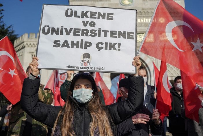 Beyazıt Meydanı'nda Boğaziçi Üniversitesi olaylarına ilişkin açıklama -6