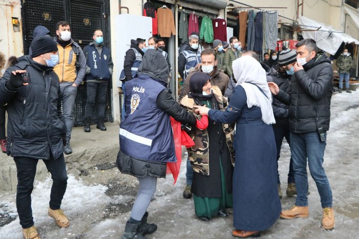 Hakkari'de HDP'liler yine 'evlat' eylemini engellemeye çalıştı -4
