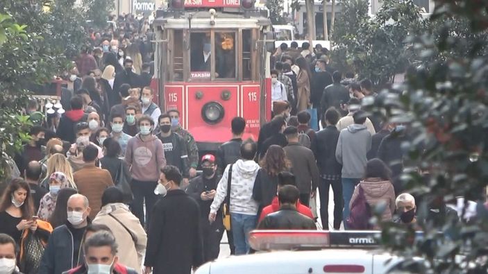 İstiklal Caddesi koronavirüs