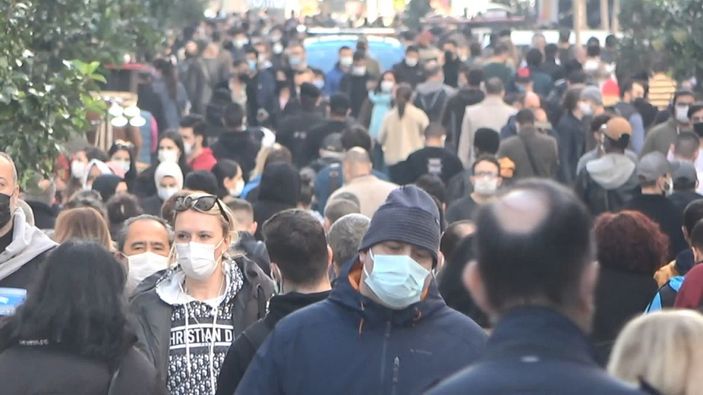 İstiklal Caddesi koronavirüs