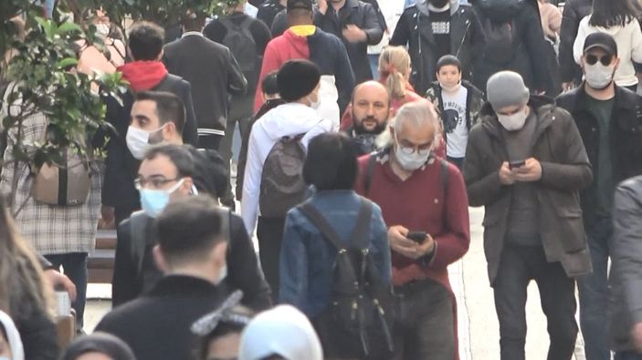 İstiklal Caddesi koronavirüs