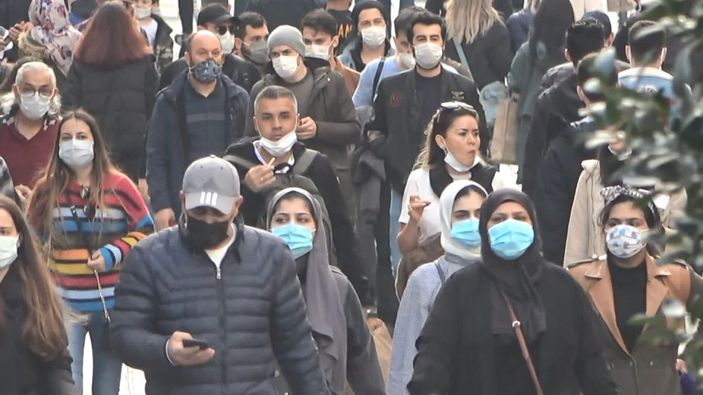 İstiklal Caddesi koronavirüs