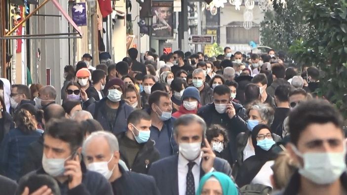 İstiklal Caddesi koronavirüs