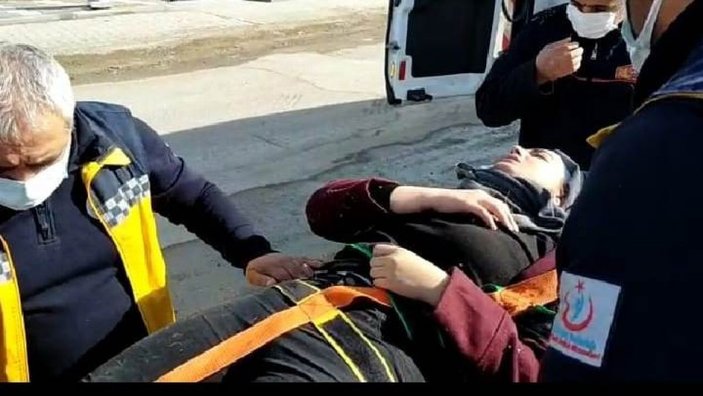 Malatya’da uçuruma yuvarlanan kadın yaralandı