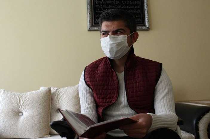 Yüzde 92 fiziksel engelli genç, 7’nci üniversitesini okuyor -3