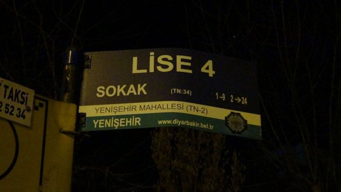 i Diyarbakır’da genç kadın sokak ortasında sırtından vuruldu