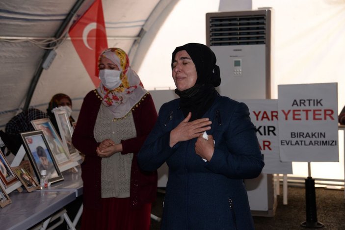 Diyarbakır'da evlat nöbetindeki aileler: Devletimizin her zaman arkasındayız -3