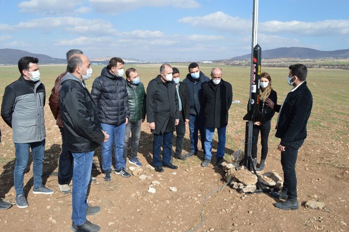 Elazığ'da 'roketimsi insansız hava aracı' üretildi
